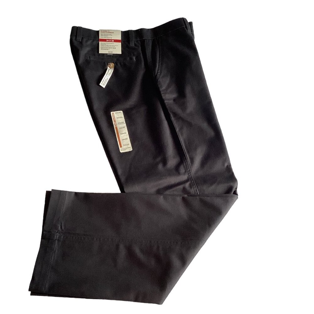 Denver Hayes Men's Khakis Black size 34x30